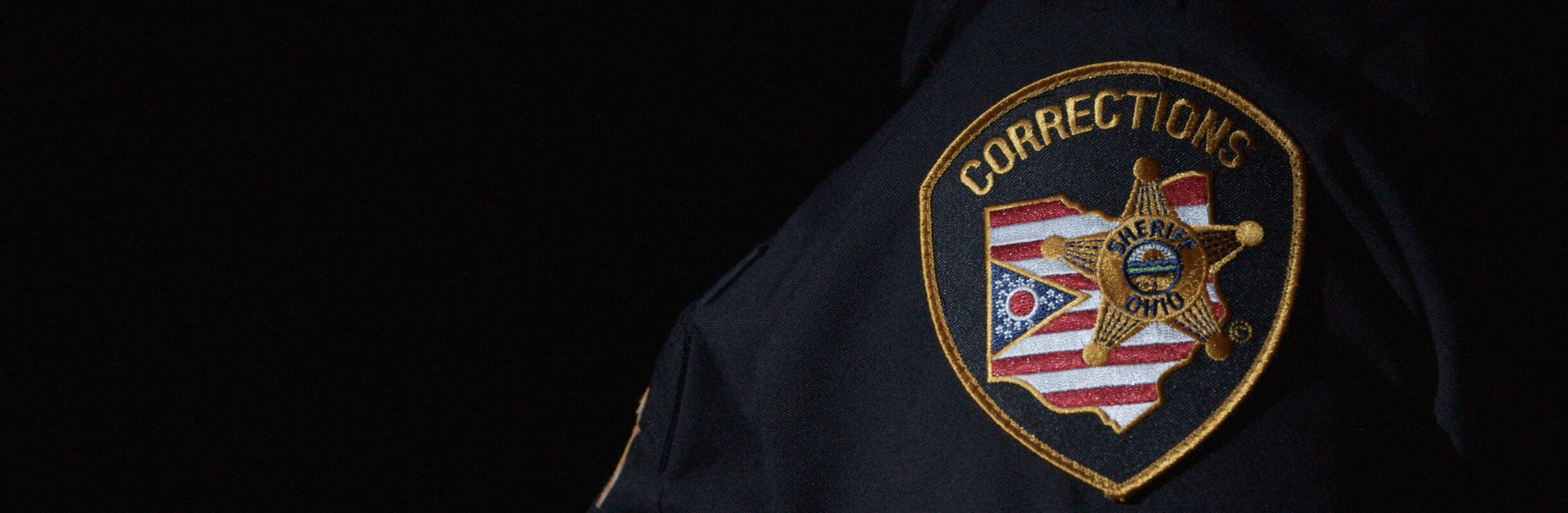 Lucas County Sheriff Logo on Uniform Arm